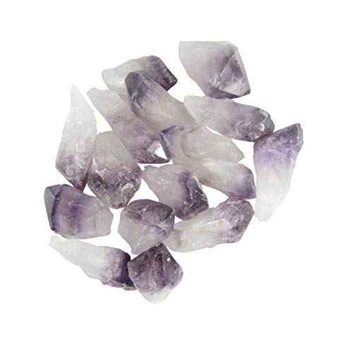 1 lb Amethyst Natural Points, 0.75 - 2" Long, for Pendants, Stone Bags
