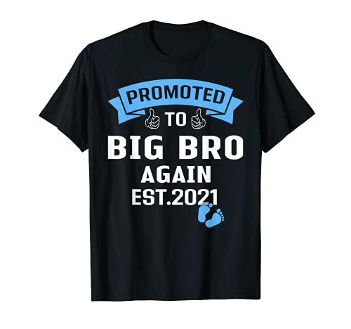 Promocionado a Big Brother Again 2021 Regalo de Hermanos Mayores Camiseta