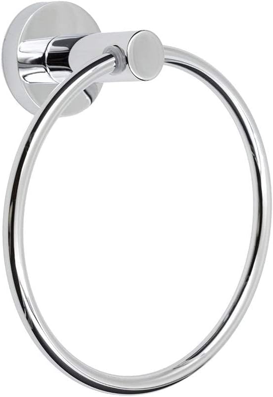 Yizhet Towel Ring Hand Towel Holder Bathroom Round Towel Ring Stainless Steel Bath Towel Bathroom Accessories Wall Mount