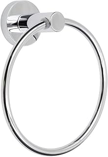 Yizhet Stainless Steel Bath Towel Holder Hand Towel Ring Hanging Towel Hanger Bathroom Accessories Contemporary Hotel Square Style Wall Mount (Classic)