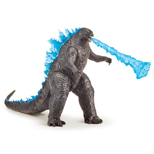 MonsterVerse vs Kong Figura de Onda de Calor Godzilla de 6 Pulgadas, Color Gris (Flair Leisure Products MNG01310)