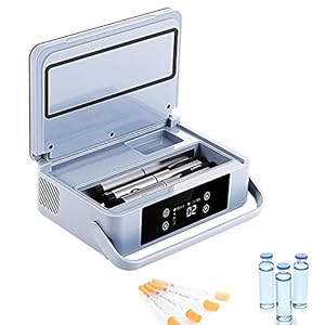 Car Insulin Refrigerator,mini Insulin Cooler Portable Insulin Refrigerated Box with Alarm System,mini Medicine Storage…