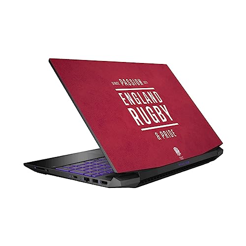 Autocollant HP Pavilion 15.6 anti-rayures vinyle England Rugby
