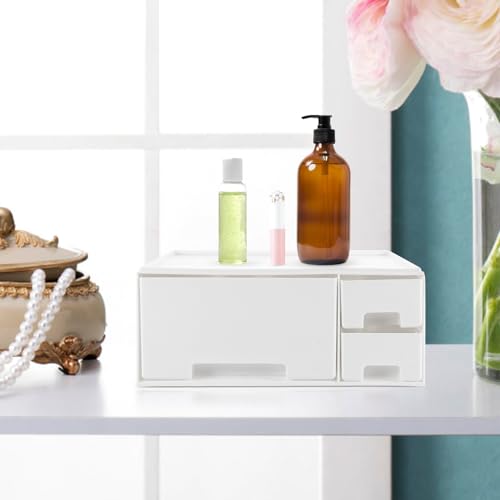 Réhausseur d'écran pour bureau à la maison, meuble de rangement esthétique