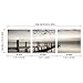Pyradecor Peace 3 panels Black and White Landscape Canvas Prints on Canvas Wall Art Modern Stretched Pictures Paintings Artwork for Living Room Bedroom Home Décor