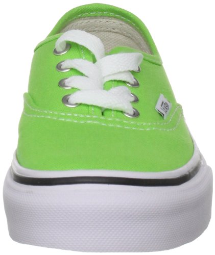 Image of Vans Boy's Fashion Sports Canvas Trainer, Jasmine Green True White, 5.5 us
