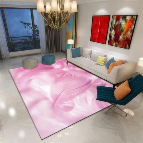 Tapis Durable Antiderapant Rose pour Sol Glissant Balcon - 2