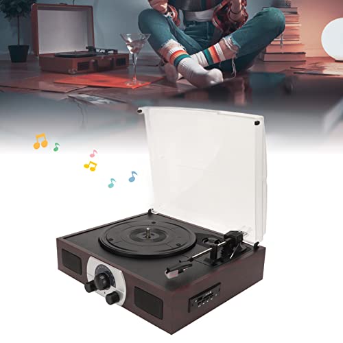 Tourne-Disque Vinyle, Belle Platine Vinyle LP 100-240V 3 Vitesses Haut-Parleur intégré Aiguille Rubis pour Vinyle 12… - Les Beatles, Paul McCartney, John Lennon, RIngo Starr, George Harrison Tourne-Disque Vinyle, Belle Platine Vinyle LP 100-240V 3 Vitesses Haut-Parleur intégré Aiguille Rubis pour Vinyle 12… – Image 3