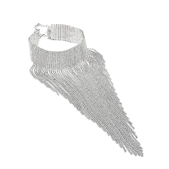
                            Holylove Costume Women Necklace,Chunky Necklaces for Women, Bib Collar Necks Chokers, Gargantillas De Mujer Elegantes
                        