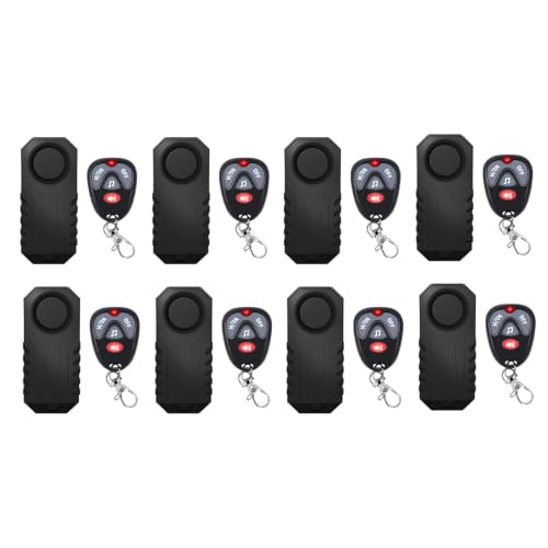 Image of USUPERINK Bike Alarm Anti Theft,Wireless Motion Sensor Bike Alarm Ebike,8PK | for Ebike Scooter Bicycle Motorcycle, SOS Function 113dB Loud 3Volume Levels 7Sensitivity Levels, IP65 Waterproof System