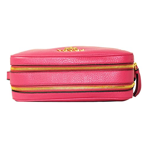 Prada Crossbody Bag Handbag For Women - Women's Vitello Phenix 1BH079 Pink Leather Cross Body Bag Bags For Women4