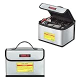 Lo que recibes: 1 bolsa de seguridad LiPo (21,5 x 15 x 14 cm)