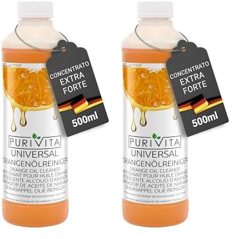 PURIVITA Concentrato Detergente Olio di Arancia 500ml