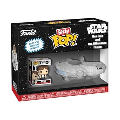 Figurine Funko Bitty Pop Ride Star Wars Han Solo with Millenium Falcon | Ya disponible en tu tienda friki favorita! En mundofriki.es! Figurine Funko Bitty Pop Ride Star Wars Han Solo with Millenium Falcon | Ya disponible en tu tienda friki favorita! En mundofriki.es!
