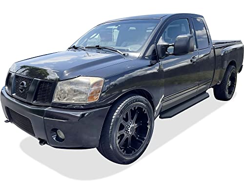 Estribos laterales 6 pulgadas Tuxtreme para Nissan Titan miniatura 6