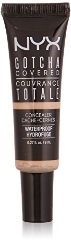 NYX Professional Makeup Gotcha Covered Concealer, Natural, 0.27 Fluid Ounce