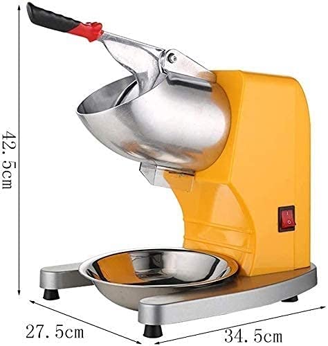 300W elektrische Eisrasierer-Maschine Edelstahl-Schneekegelhersteller 220 lbs/h für den privaten und gewerblichen… – Bild 3