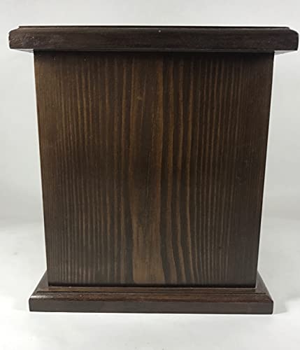 Wooden Marine Cremation Urn With Engraving