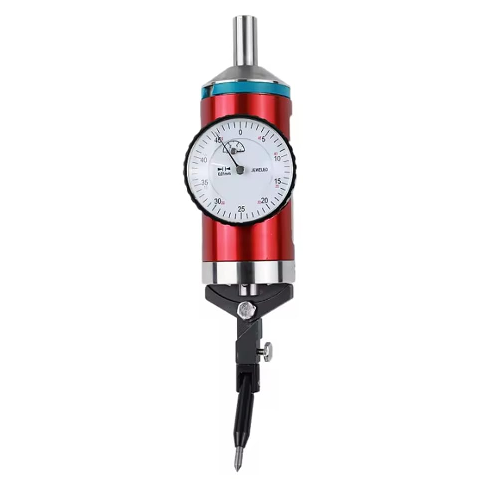 Set Indicatore di Centraggio Coassiale con Comparatore, 0-3 mm, Strumento di Fresatura, Precisione 0,01 mm, con Scatola di Legno
