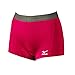 Mizuno Flat Front Low Rider Volleyball Short, Small, Shocking Pink