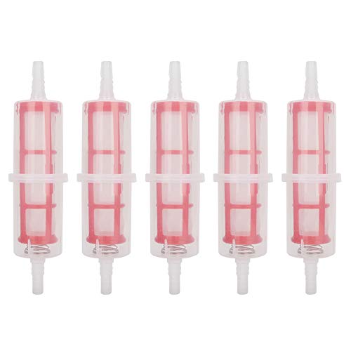 Filtre à essence universel 8-10mm pour tondeuse et moto, lot de 5 pièces de rechange