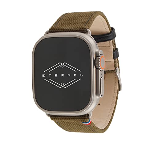 Bracelet Apple Watch Eternel Rover en cuir fait main en France