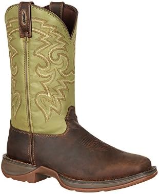Durango mens Men's Rebel Cactus Db5416 western boots, Coffee/Cactus, 10.5 Wide US | Image 1