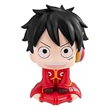 Megahouse MH841064 Figura de Accion Monkey D. Luffy Ver. Future Island Egghead One Piece, Lookup, 11 cm, Multicolor, Figura Coleccionable, Optimo para los fanaticos del Anime (Banpresto)