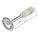 VOTOER 100pcs 7.3mm Diameter Steel Round Nails for Nails Wall Fastening Tool Slotting Device, Duct Fixing Device Nail Gun Accessories