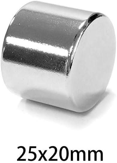1/2/3/5PCS 25x20 mm Thick Cylinder Magnetic Bulk Round Search 25x20mm Neodymium 25 * 20 magnet(5PCS)