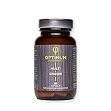 OPTIMUM PERFORMANCE - Konzentrations Tabletten mit Alpha GPC - 500mg hochdosiertes Cholin & Multi – Natürlicher Brain Booster in Kapseln [60 Stk.]