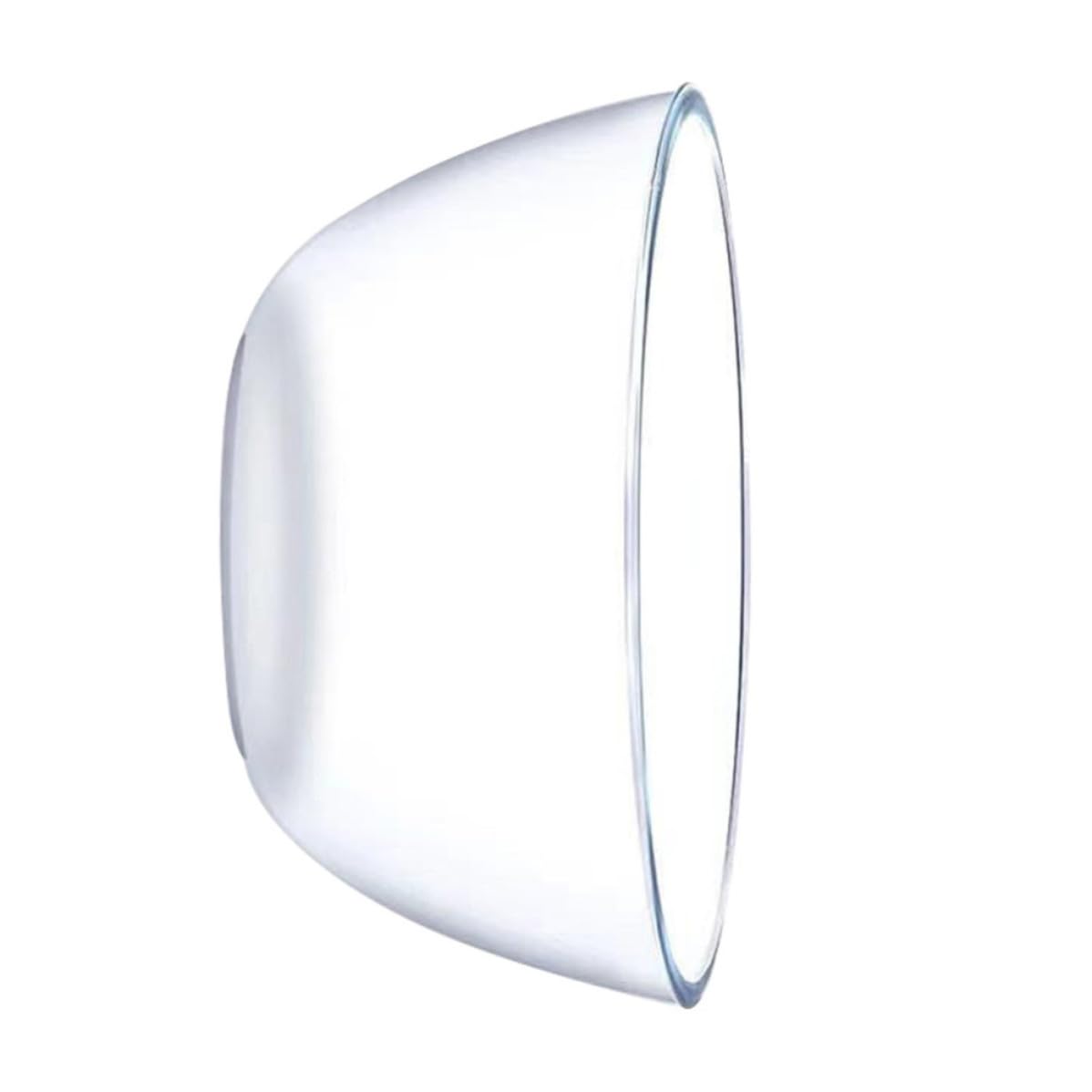 Tazón de vidrio borosilicato transparente de alta resistencia de 2100ml