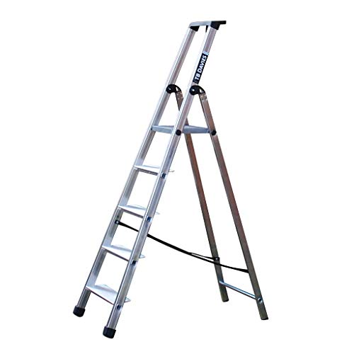 Image of TB Davies 1211-025, 5 Tread Maxi 110 Platform Steps, Platform Height 1.12m, Aluminum, EN131 Professional