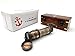 Vintage Nautical Handheld Brass Telescope with Wood Box - Nautical Captain Spyglass Telescope
