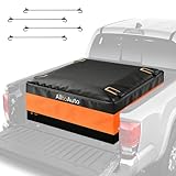 Truck Bed Cargo Bag Plus, 38 Cubic Feet (58''x49''x23''), 100% Waterproof Heavy Duty PVC, Fits Any Truck, Simple and Convenient for Installation