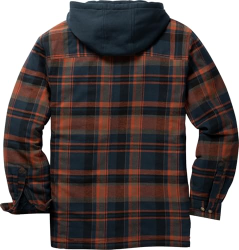 Image of Legendary Whitetails Mens Maplewood Hooded Shirt Jacket