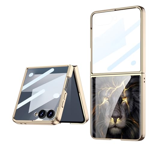 Coque Samsung Galaxy Z Flip7 rigide durable avec graffiti élégant et protection d'écran