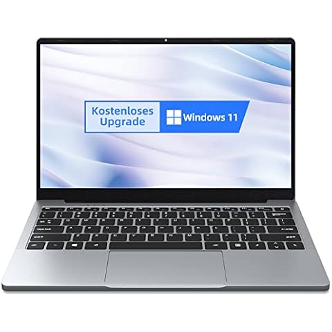 jumper Laptop 14 Zoll 16GB DDR4 512GB SSD, Intel Celeron N4020, Windows 10, 2.4G+5G WiFi, Bluetooth, USB 3.0, Erweiterbarer Speicher 256GB TF Cover