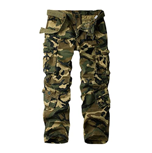 Pantalon cargo homme camouflage contre le manque de place avec ses 8 poches tactiques