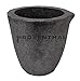 #3-6Kg Clay Graphite Crucibles Premium Black Foundry Cup Furnace Torch Melting Casting Refining for Gold. Also Great for Silver, Copper, Brass, Aluminum