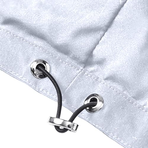 Chaqueta impermeable transpirable y cortavientos con ajuste holgado casual 7