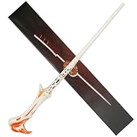 Aomig Magic Wand for Kids, Magic Wand for Wizards and Sorcerer's Apprentices, Wizard Costume Accessory Wizard Dress Up Wand for Halloween Cosplay Christmas Birthday World Book Day(A)