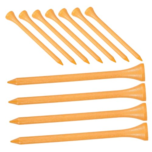 ifundom 20Pcs Replaceable Wood Golf Tees Durable Golf Spikes for Enhanced Performance for Outdoor Practice and Training