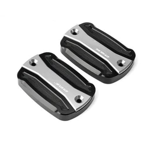 Tapa de líquido de frenos TMAX 560 en oro negro, protección premium de aluminio para tu moto 5