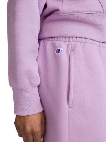 Image of Champion Women's Cinched-Bottom Fleece Sweatpants, Oversized Fit, Midweight