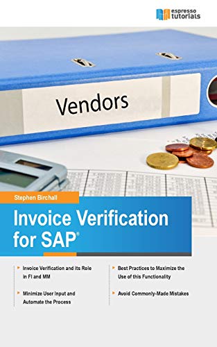 Preisvergleich Produktbild Invoice Verification for SAP