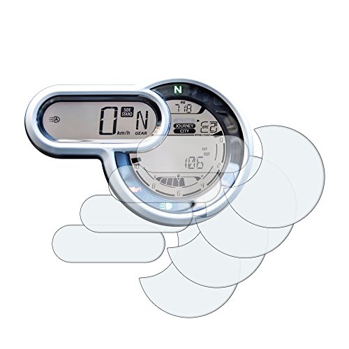 Ducati Scrambler 1100 2018+ Displayschutzfolie Tachoschutzfolie: 2 x Ultra Klar & 2 x Entspiegelt