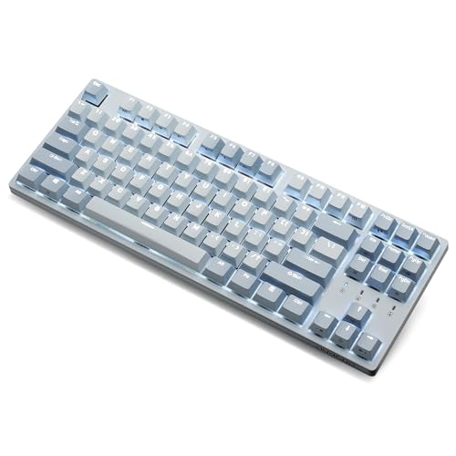 Image of DURGOD Taurus K320 Mechanical Keyboard - Cherry Brown Switch - Backlit - 87keys TKL US Layout - NKRO - USB C Wired Keyboard