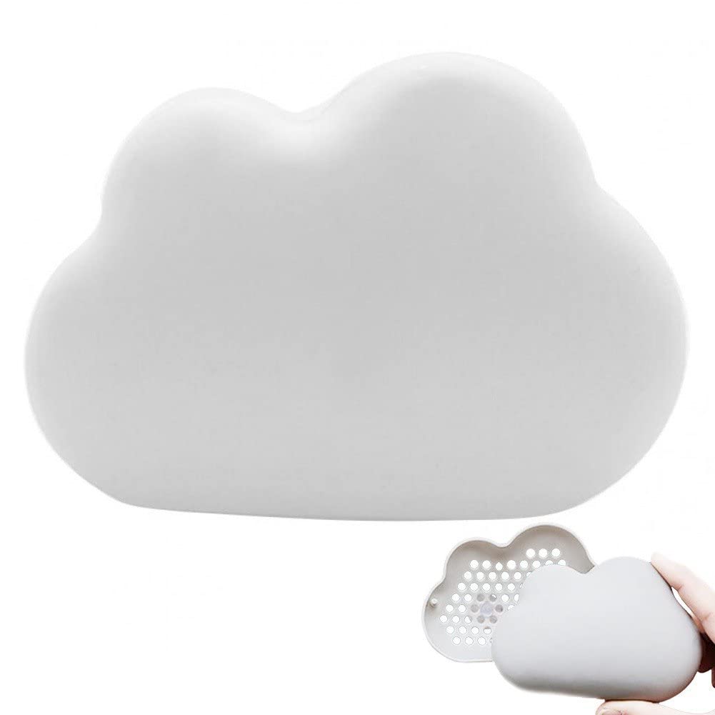 Wudaizhi White Cloud Shaped Refrigerator Car Air Purifier Suction Cup Fragrance Box Fridge Activated Bamboo Charcoal Deodorant Freshener Odors