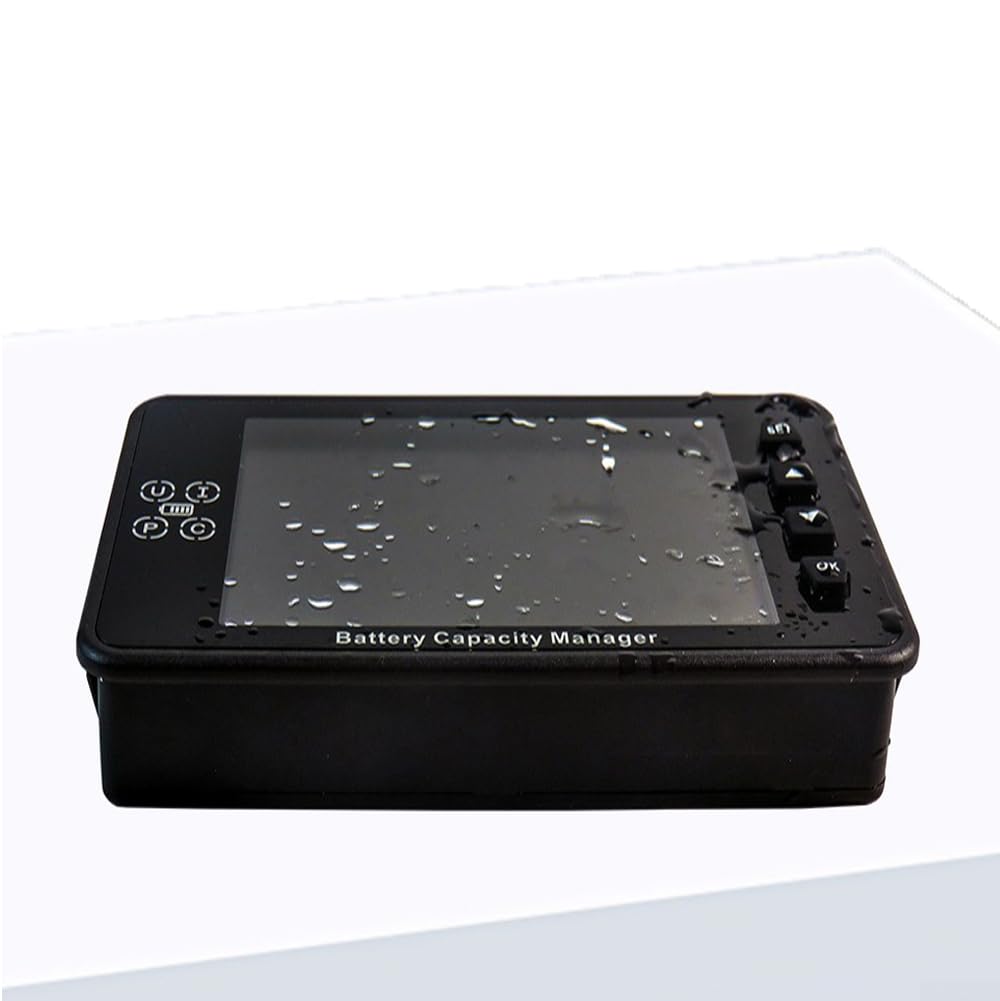Monitor de batería LCD a color, 3,5 pulgadas, 8-120 V, aplicación WiFi (D)